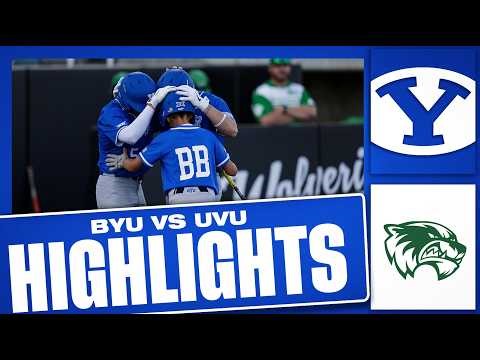 BYU vs UVU | FULL GAME HIGHLIGHTS | BYU BASEBALL