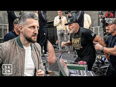 “YOU’RE A BUM!” John Fury RUSHES Carl Froch in Heated Confrontation Ahead of Explosive Fight!