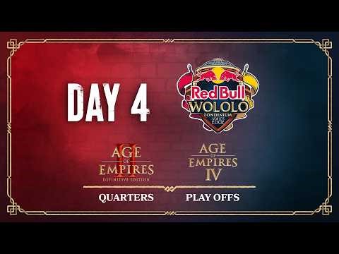 Red Bull Wololo Londinium Day 4 - SEMIS - AoE4 and AoE2
