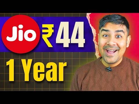 Jio ₹44 - 1 Year Viral Trick Exposed !
