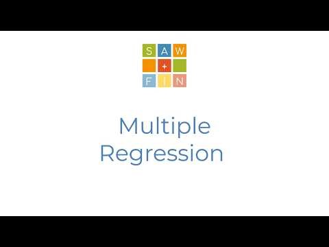 🎥 Statistics 12.4 – Multiple Regression | Modeling with Several Predictors, ANOVA Significance Tests