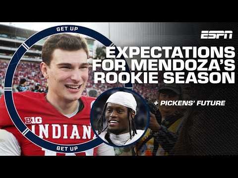Should Fernando Mendoza sit his rookie season? + Will Dallas get a deal done with Pickens? | Get Up