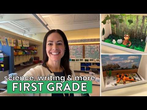 Vowel Teams, Animal Research Projects, Science Experiments in 1st Grade & More!