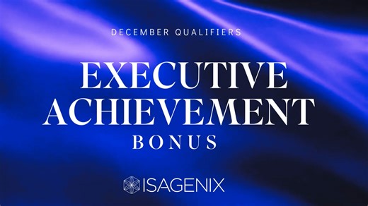 December Executive Achievement Bonus Qualifiers