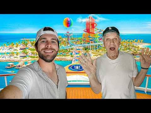 Taking My 70+ Year Old Dad to Perfect Day at CocoCay!