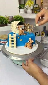 6 months birthday cake se