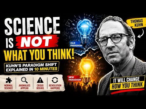 Why Science Is NOT What You Think | Kuhn’s Paradigm Shift Explained in 10 Minutes