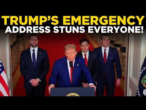 US NEWS LIVE: Trump Stuns Everyone With Urgent 24-Hour Announcement | Donald Trump Speech LIVE