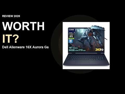 Dell Alienware 16X Aurora Gaming Laptop 2026 Review: Worth It With 64GB RAM & 2TB SSD?