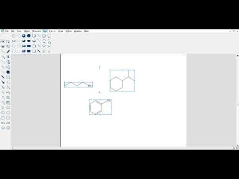 Chemdraw basic tutorial for creating simple structures 
