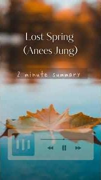 Lost Spring|Class 12| 2 minute summary#class12english #audiopodcast #boardexam2026 #exampreparation