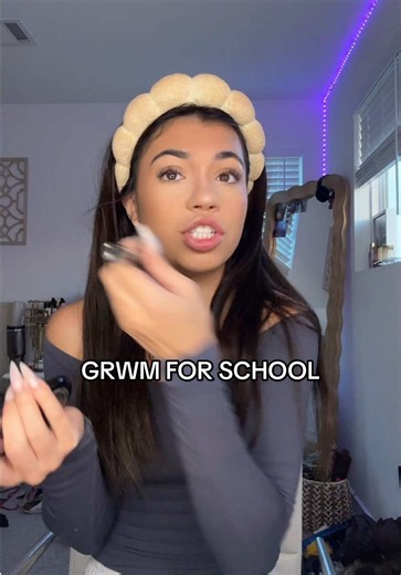 grwm #foryoupage #foryou #grwm #grwmroutine #grwmforschool | grwm routine