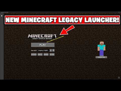 How to Install NEW Launcher For Minecraft Legacy Console Edition