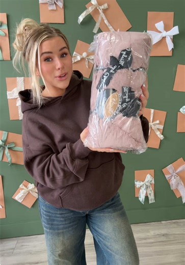 Gifting Minky Blankets to My Family
