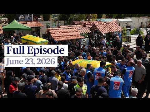 PBS News Hour full episode, June 23, 2026