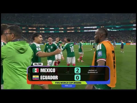 FIFA World Cup 2026: Mexico vs Ecuador | Match Highlights (2-0) | Julián Quiñones & Jiménez Goals