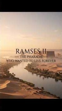 Ramses II: The Pharaoh Whose Mummy Survived 3,000 Years | Ancient Egypt #egyptian #thepharaohs