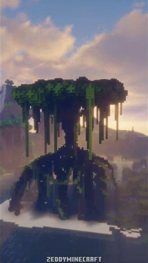 Giant Swamp Tree Minecraft Mod #minecraft #minecraftmods
