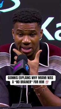 Giannis always had respect for the Miami HEAT culture 💯🔥