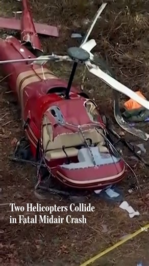 One person died and another was critically injured in a midair helicopter crash in New Jersey, the AP reported. The pilots were the sole occupants of each aircraft at the time of the crash. They often ate breakfast together at the same local cafe, the restaurant’s owner said. | The Wall Street Journal