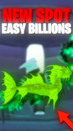 The NEW Best Spot To Make BILLIONS In FISCH! #fish #roblox