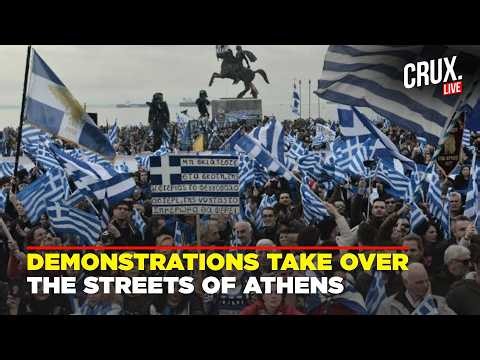 LIVE: Thousands of Police Deployed as Massive Strikes, Student Protests Paralyze Athens | Greece