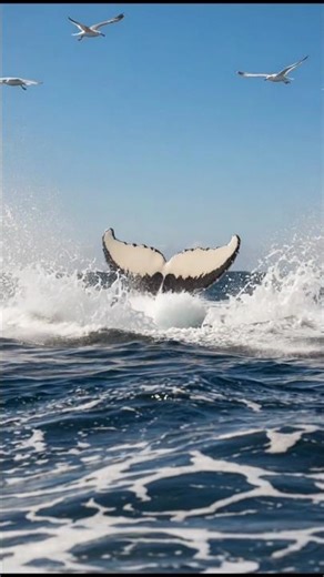 Humpback Whale Spectacular Breach & Blowhole Action!