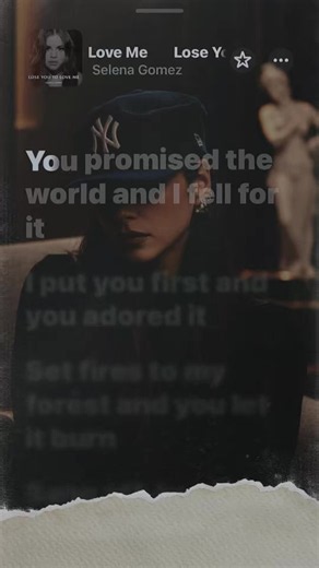 Selena Gomez - Lose You To Love Me | CapCut Edit