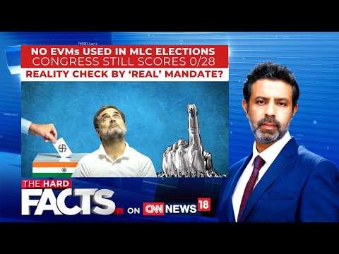 Congress Loses MLC Polls Despite Ballot Paper Voting, EVM Allegations Under Scrutiny | Rahul Gandhi