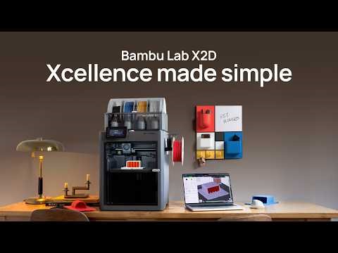 Introducing Bambu Lab X2D: The Dual-Nozzle Printer for All