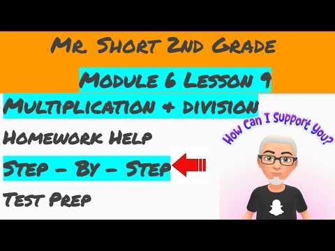 Module 6 Lesson 9 Eureka Math Homework Help (2nd Grade)