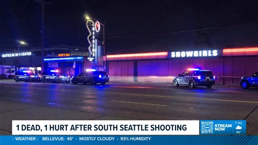 Shooting outside Seattle nightclub kills 1, injures 1