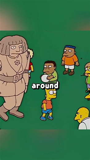 THE NEW BODYGUARD OF BART #simpsons