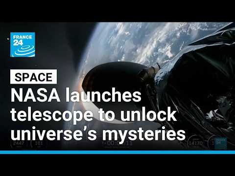 NASA launches new space telescope • FRANCE 24 English
