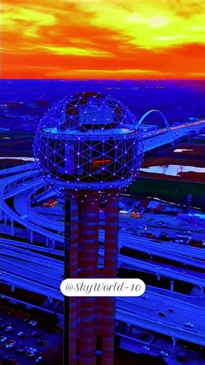 Downtown Dallas, USA 🇺🇸 by Drone 4K #shorts #dallas #usa