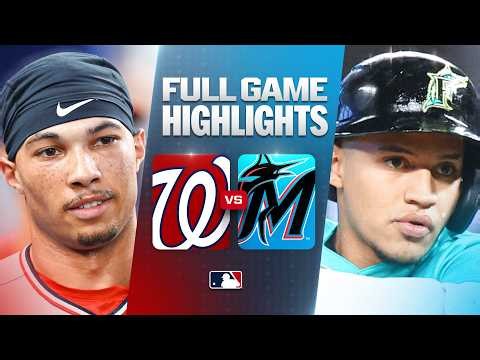 NATIONALS vs. MARLINS: Official Full Game Highlights (August 23) | 2026 MLB Season