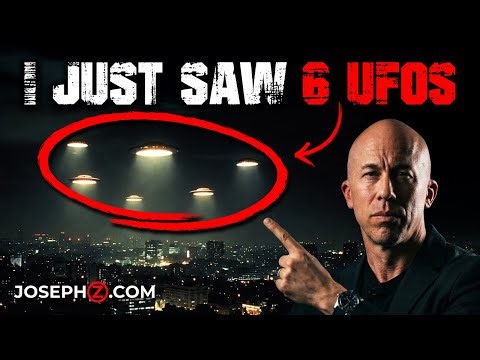 6 UFO’S JUST APPEARED TO US!! HERE IS THE VIDEO SHOWING THEM. 