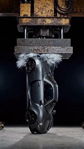 Dodge Demon 170 Crushed | Insane Muscle Car ASMR #Dodge #Demon170 #ASMR #ytshorts #cardestruction