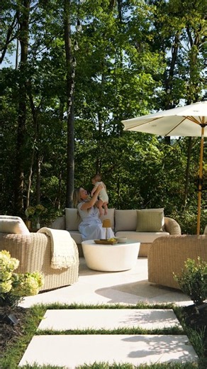 BACKYARD PATIO MAKEOVER! #homerenovation