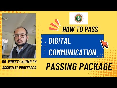 Digital Communication Passing Package | Important Questions, Short Notes & Numericals | VTU KTU AU