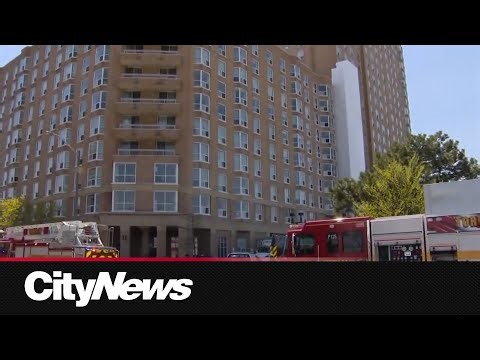 Crews fighting fire at Thorncliffe Park, site of 2025 blaze