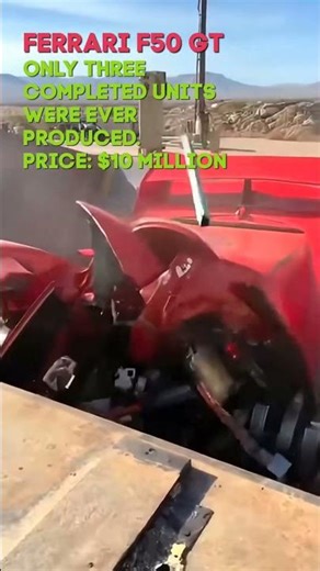 Ferrari F50 GT vs. Industrial SHREDDER | Rare Supercars AI Video 2026