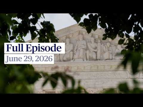 PBS News Hour live episode, June 29, 2026