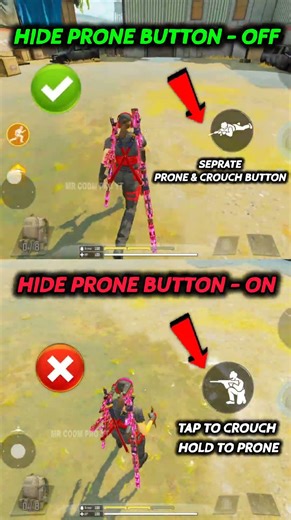 ✅ Try This Best Prone settings in CODM BR 🔥💯 Codmobile Tips and Tricks #shorts #codmbr #codmiphone