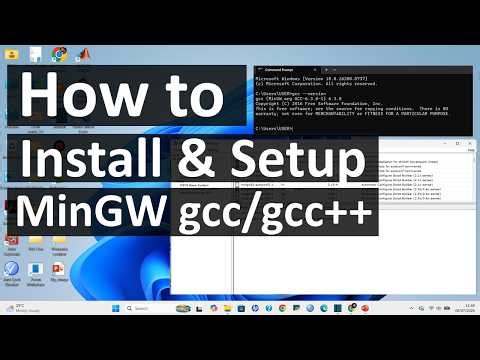 How to Install and Setup GCC MinGW Compiler on Windows 11 | For C/C++ & Fortran Compiler