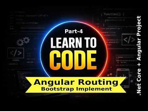 Make Angular Routes, Build Full Stack Project with Angular 20 + .NET Core 10 + SQL DB - Part 4
