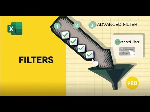 Filters & Advanced Filters in Excel | Filter Data Like a Pro (Step-by-Step)