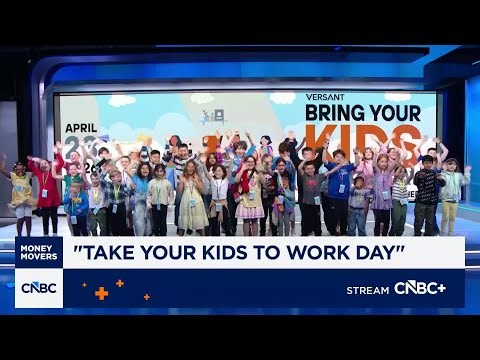 CNBC celebrates 'Bring Your Kids to Work Day'