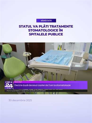 AP-STOMA: Finanțare publică pentru tratamente stomatologice