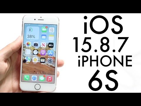 iOS 15.8.7 On iPhone 6S! (Review)